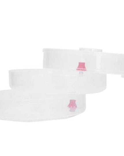 093 Plastic 3 Compartment Sprout Maker White
