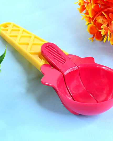 1-piece Plastic Ice Cream  Watermelon Scooper With Trigger Dipper
