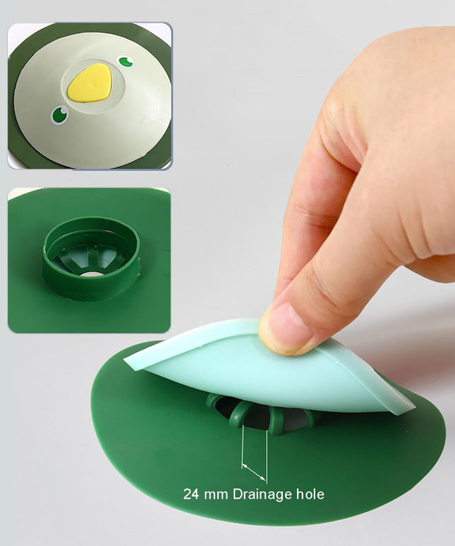 Kitchen Silicone Sink Drain Cover Strainer 1 Pc