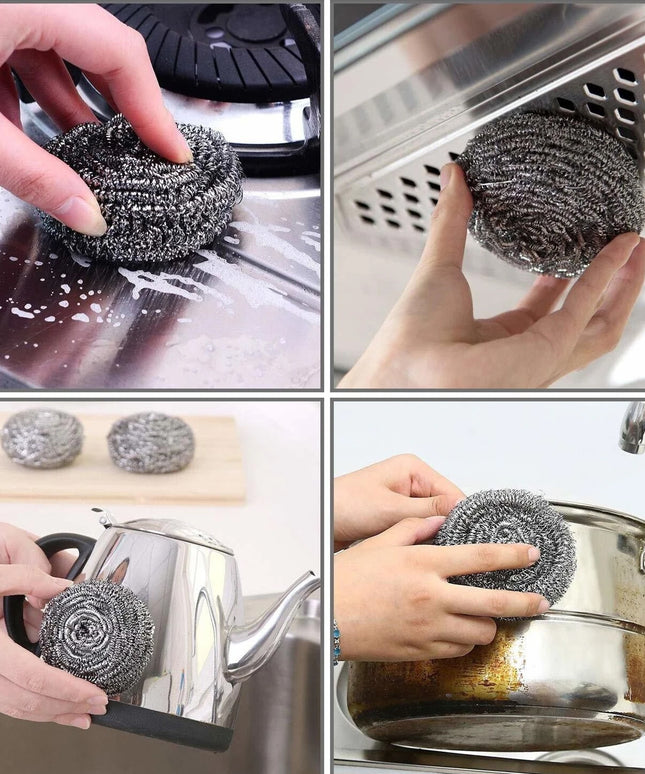 Stainless Steel Scrubber For Kitchen (1 Pc 25 Gm)