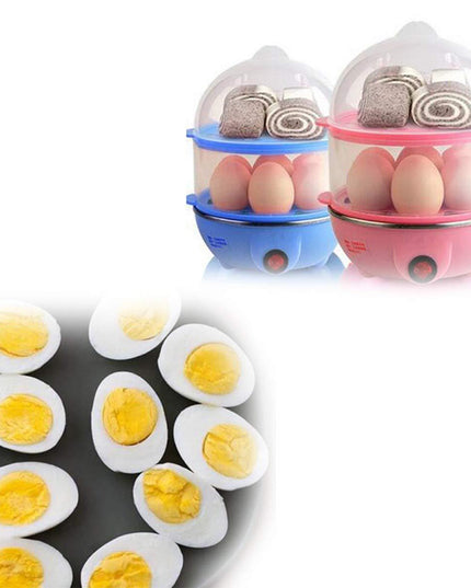 115 Multi-function 2 Layer 14 Egg Cooker Boilers  Steamer