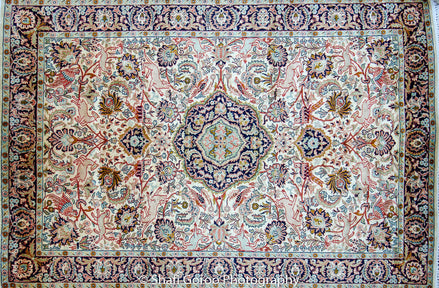 Regular silk carpet, size: 4 feet by 6 feet