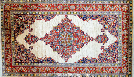 High knot silk on silk, size 3' x 5'