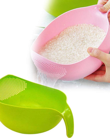 156 Rice Bowl Thick Drain Basket With Handle