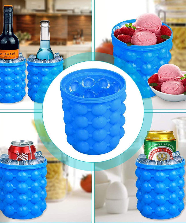 165 Silicone Ice Cube Maker