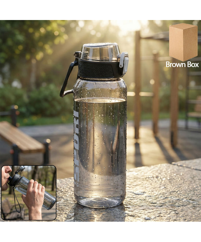 1000 Ml Leakproof Sports Water Bottle (1 Pc)