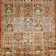 Regular silk carpet, size: 2 feet 6 inches by 4 feet