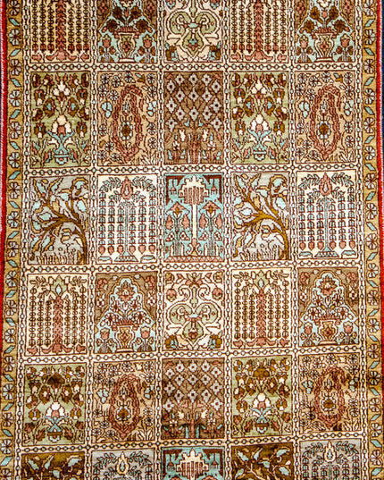 Regular silk carpet, size: 2 feet 6 inches by 4 feet