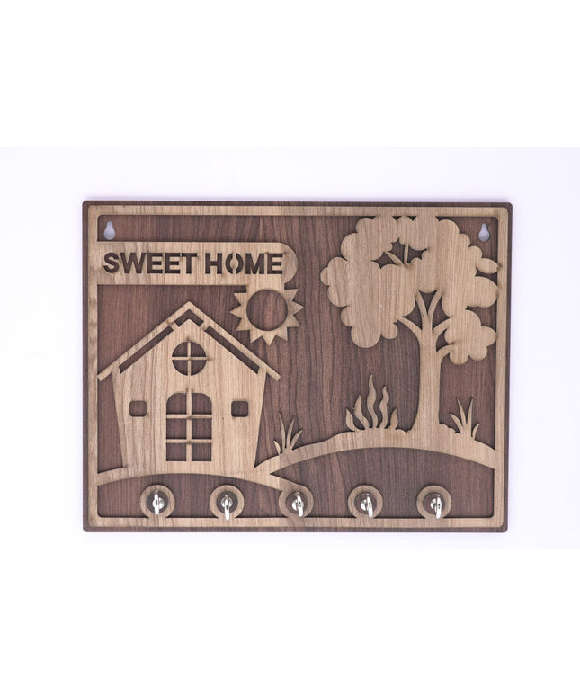 Seeet Home Wooden Keyholder