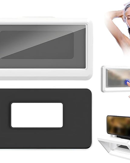 Shower Phone Holder | Waterproof Bathroom Mobile Phone Holder | Anti-Fog Case for Shower | Wall Mountable | 6.8 Inch Support Touch Screen Parent (Multicolor)