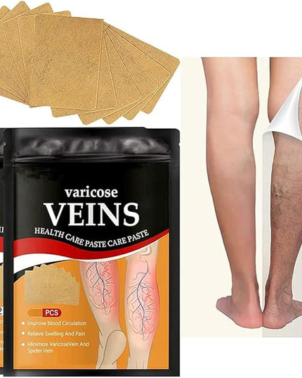 Varicose Veins Treatment Patch,12 PCS Varicose Veins Remover For Legs Patch Spider Veins Removal for Legs Patch