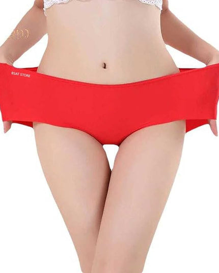 Women's Ice Silk Blend Invisible Lines No Show Hipster Panty (Pack of 2)