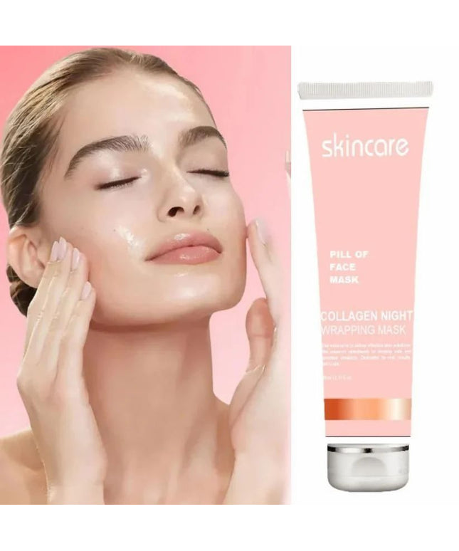 Korean Collagen Night Wrapping Peel Off Mask (Pack of 1)