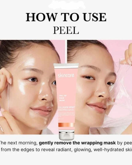 Korean Collagen Night Wrapping Peel Off Mask (Pack of 1)