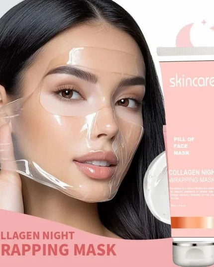 Korean Collagen Night Wrapping Peel Off Mask (Pack of 1)