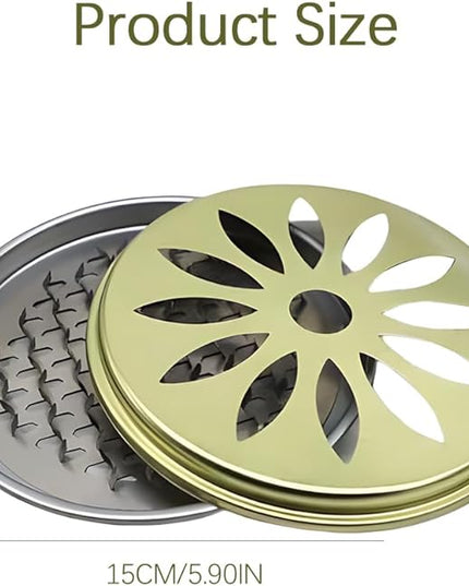 Portable Stainless Steel Zampire Holder - Ideal for Home, Camping and Travelling - Anti-Mosquito with Repellent Reel Holder and Incense Holder, Perfect for Outdoor Use