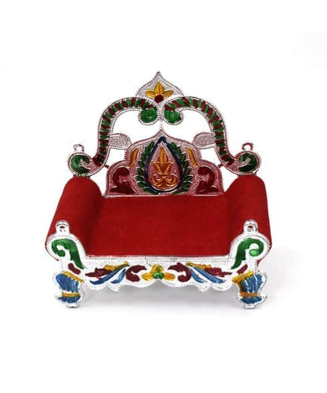 Bal Gopal Singhasan Handicraft Laddu Gopal Singhasan Bal Gopal Bed Thakorji Singhasan Fancy Singhasan Janmashtami Special Singhasan, Wooden