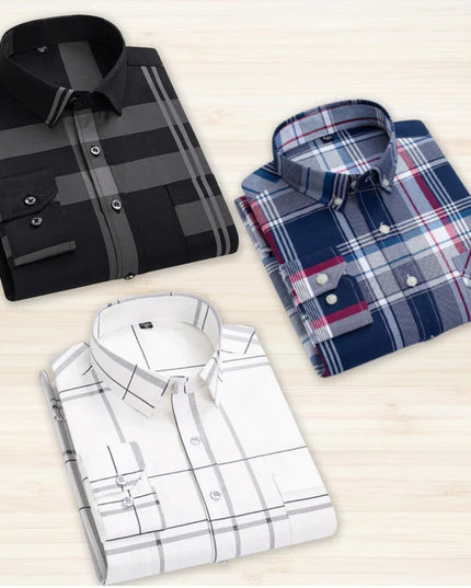 Pack of 3 Check Shirts
