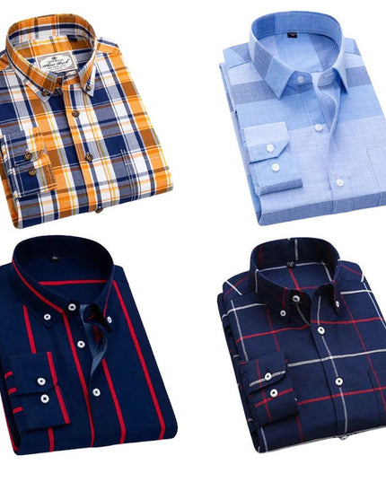 Pack of 4 Check Shirts