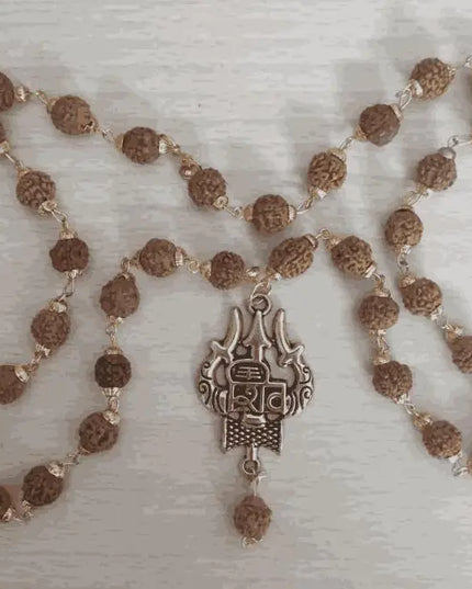 Latest Rudraksha Gold Plated Chain