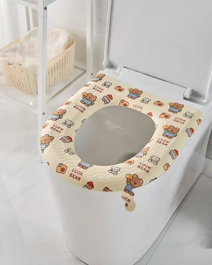Waterproof Toilet Mat All Season Universal Toilet Cushion Cover
