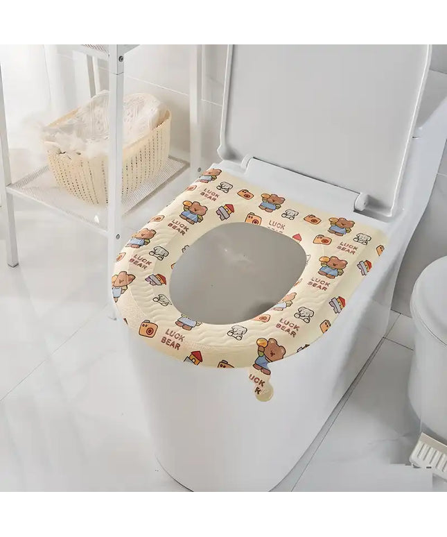 Waterproof Toilet Mat All Season Universal Toilet Cushion Cover