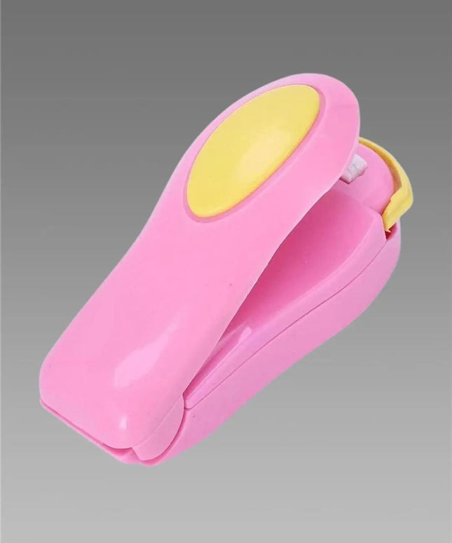 Portable Small Heat Sealer Mini Sealing Machine for Food Storage Vacuum Bag, Chip, Plastic, Snack Bags, Package Home Closer Storage Tool (Multicolour)