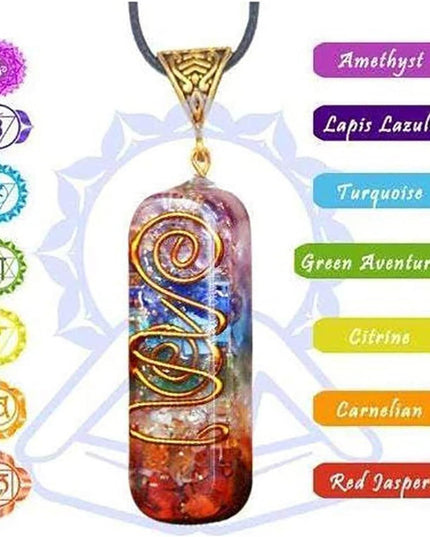 Titanium Quartz Stone Pendant (Pack of 2)