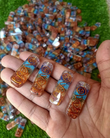 Titanium Quartz Stone Pendant (Pack of 2)