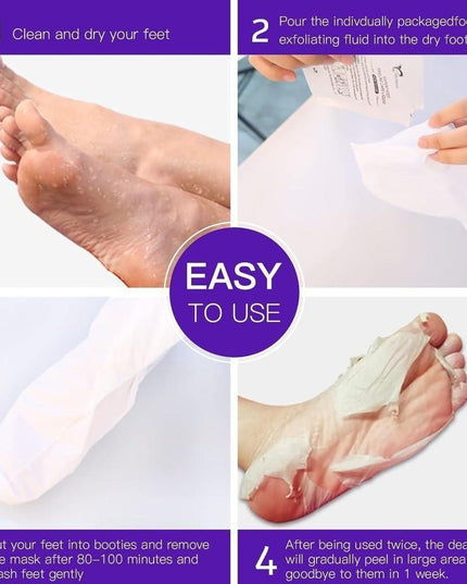 Exfoliating Foot Mask Hydrating Sock Pedicure Essential