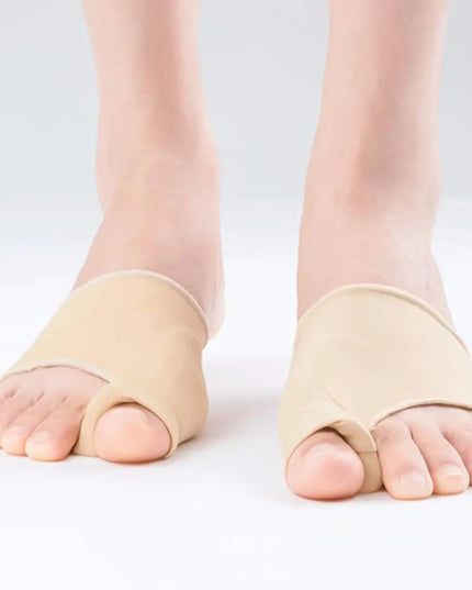 2 Pairs Gel Cushion Pads: Foot Care Tool for Night & Home Use