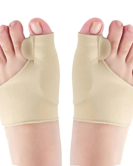 2 Pairs Gel Cushion Pads: Foot Care Tool for Night & Home Use