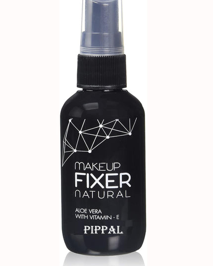 Pippal Beauty Makeup Fixer Natural Dewy Finish with Vitamin E And Aloe Vera Long-Lasting Spray 80ml (Pack of 1)