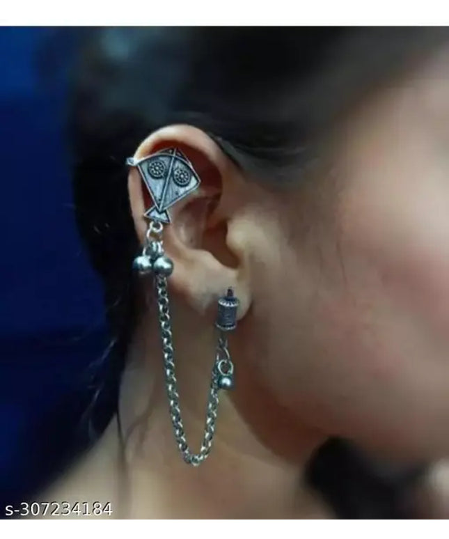 Kite-shaped Earrings| Unique Earring Design| Dangle Earrings| Fashion Accessories