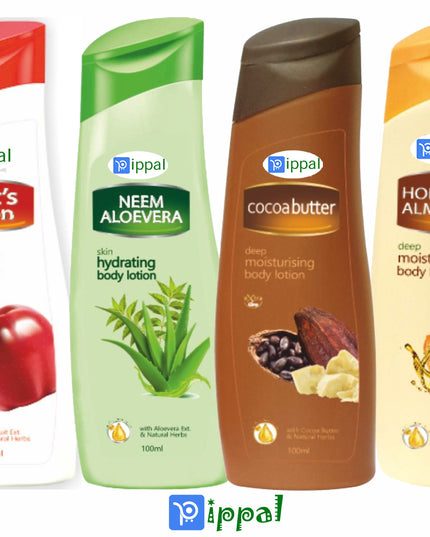 Pippal Cocoabutter Body Lotion Deep Moisturising (100 ml) Pack of 2 (200 ml)
