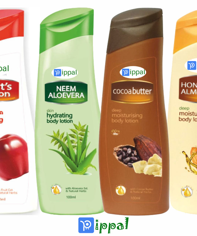 Pippal Cocoabutter Body Lotion Deep Moisturising (100 ml) Pack of 2 (200 ml)