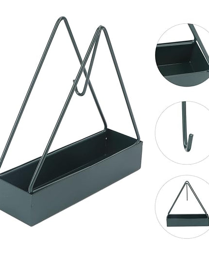 Mosquito Incense Holder, Triangular Shape Mosquito Coil Holder Iron Fire Prevention for Beauty Salon