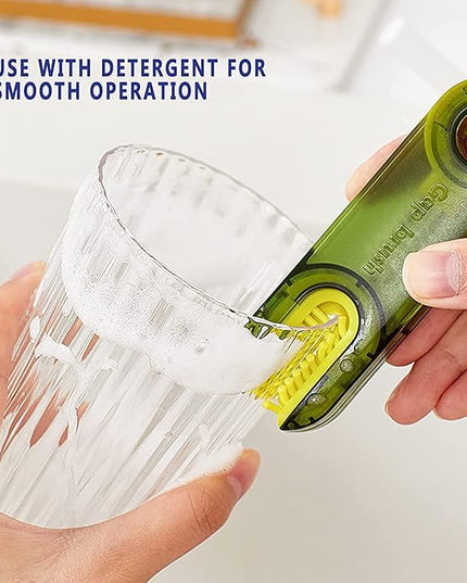 Multifunctional Cleaning Brush Tiny Bottle Cup Lid Brush Straw Cleaner Tools Multi-Functional Crevice Cleaning Brush Home Kitchen Cleaning Tools