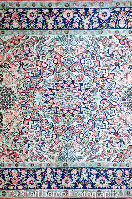 Regular silk carpet, size: 4 feet by 6 feet
