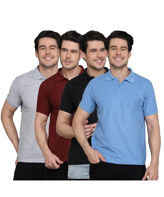 pack of 4 Polo neck