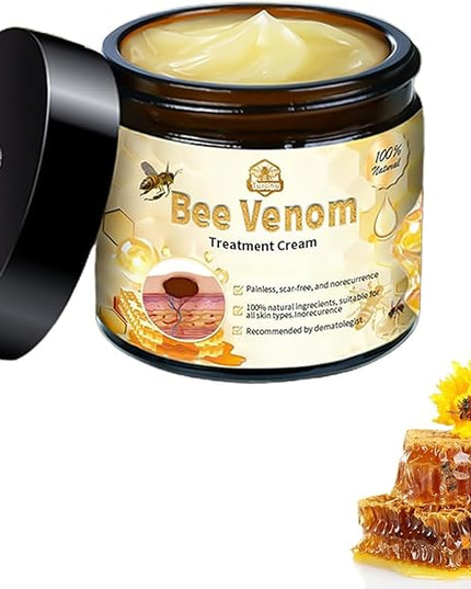 Bee Venom Skin Treatment Cream,Repair Maximum Strength for All Skin Types (2PCS)