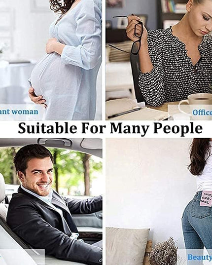 Egg Gel Seat Cushion Ergonomic Breathable Design Pressure Relief Sitter Tailbone Pain Sciatica Pain Back Pain Silicon Seater Cushion Chair Pad with Non-Slip Cover for Home (Pack of 1)