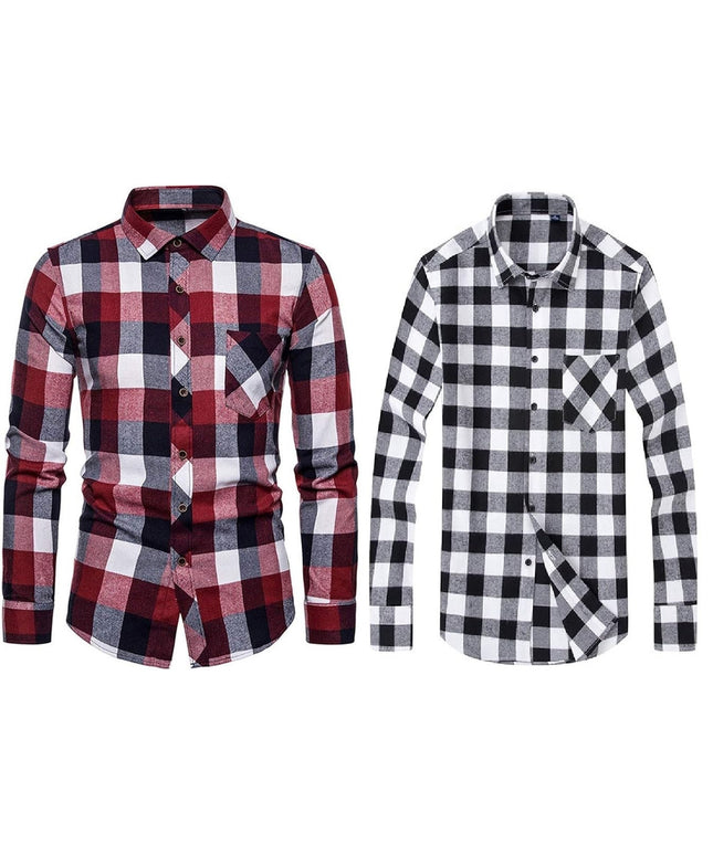 Pack of 2 Check Shirt