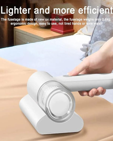 Portable Dust Suction Mites Remover Handheld Wireless Vacuum Cleaner Rechargeable Dust Remover Brush