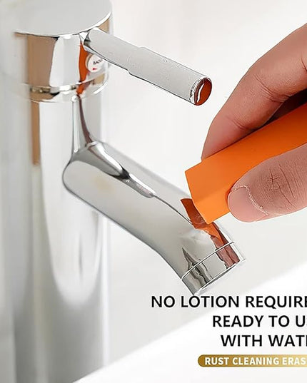 Rust Cleaning Easy Limescale Eraser Artifact, Stainless Steel Stain Eraser Decontamination Cleaner Eraser Rust Remover for Kitchen Home pack of 1