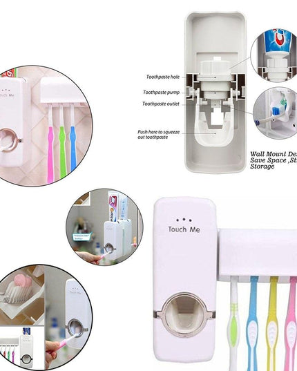 174 Toothpaste Dispenser  Tooth Brush Holder