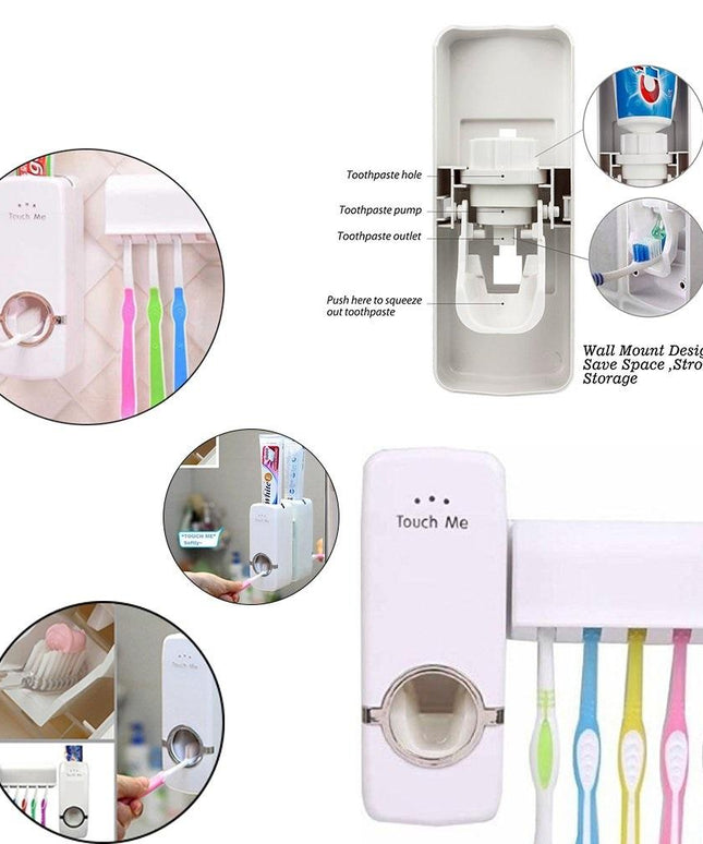 174 Toothpaste Dispenser  Tooth Brush Holder