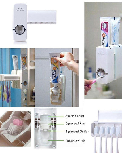 174 Toothpaste Dispenser  Tooth Brush Holder