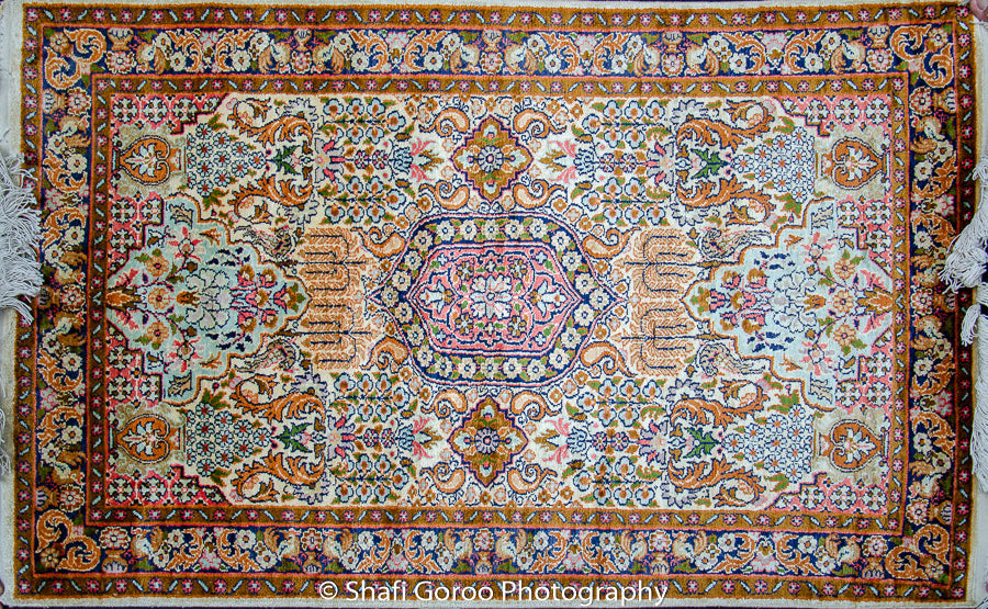 Regular silk carpet, size: 2 feet 6 inches by 4 feet