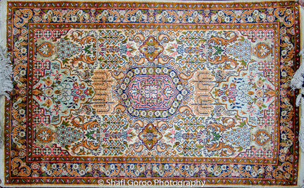 Regular silk carpet, size: 2 feet 6 inches by 4 feet